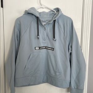 Under Armour Women's Light Blue Hoodie